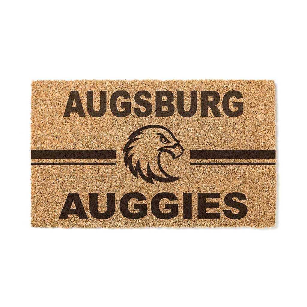 Team Coir Doormat Team Logo Augsburg College Auggies