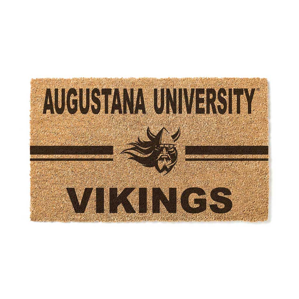 Team Coir Doormat Team Logo Augustana College Vikings