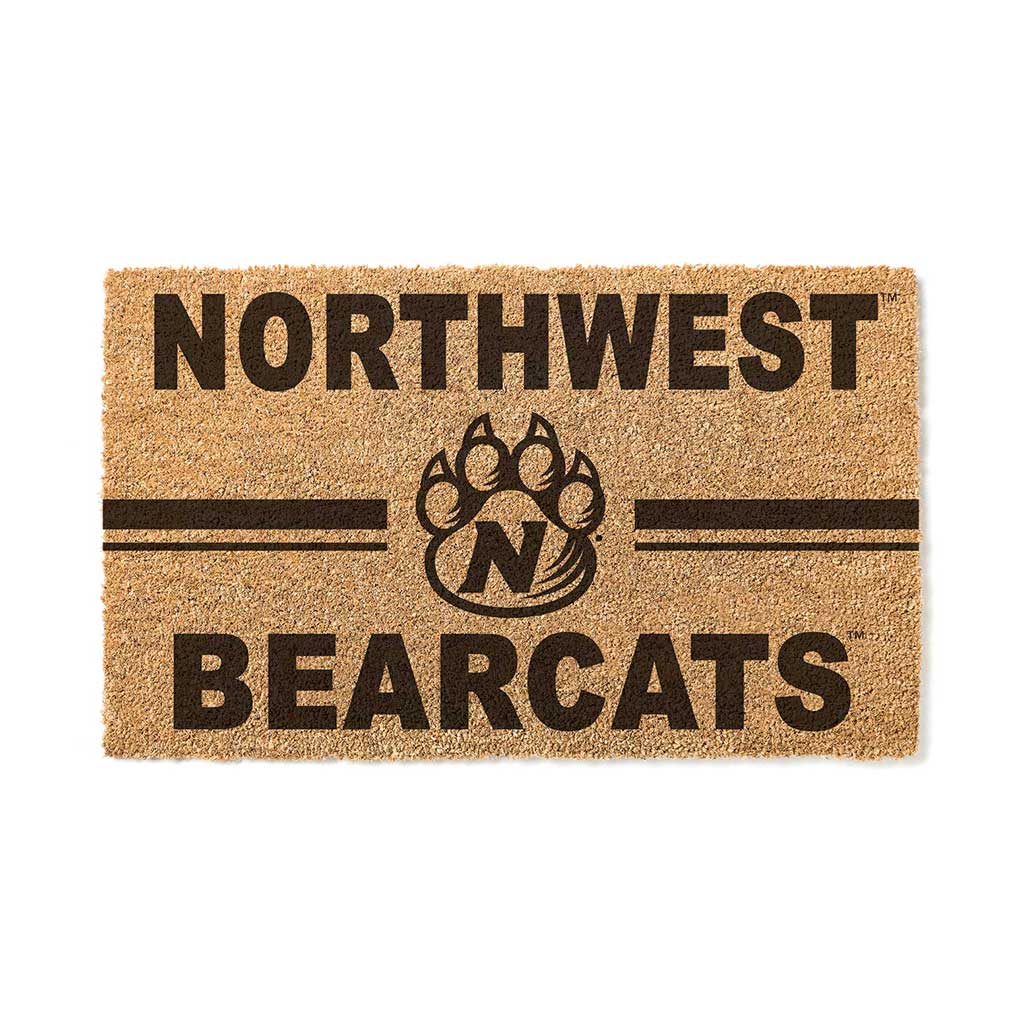 Team Coir Doormat Team Logo Northwest Missouri State University Bearcats