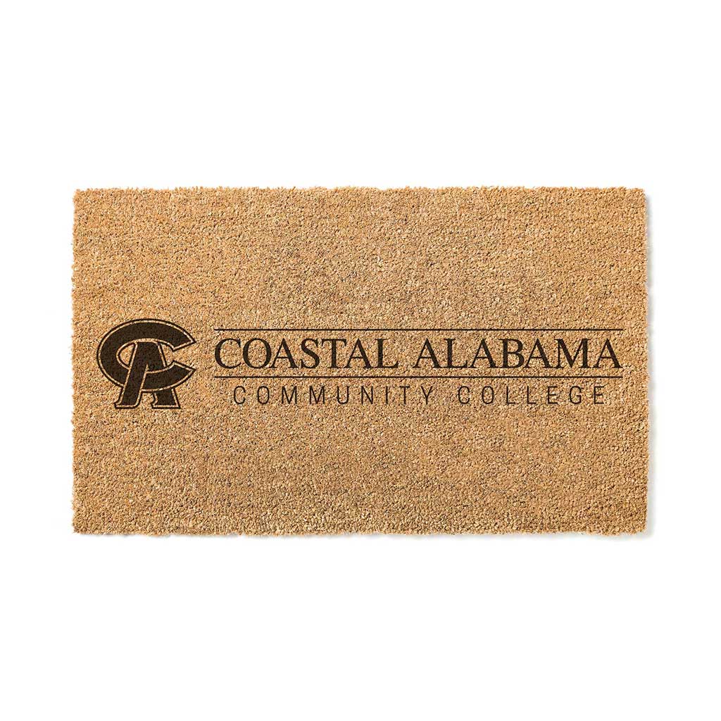 Team Coir Doormat Team Logo Coastal Alabama Community College