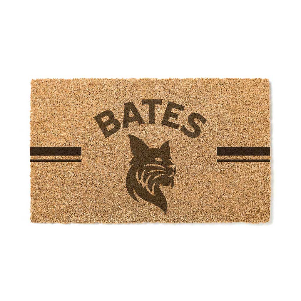 Team Coir Doormat Team Logo Bates College Bobcats