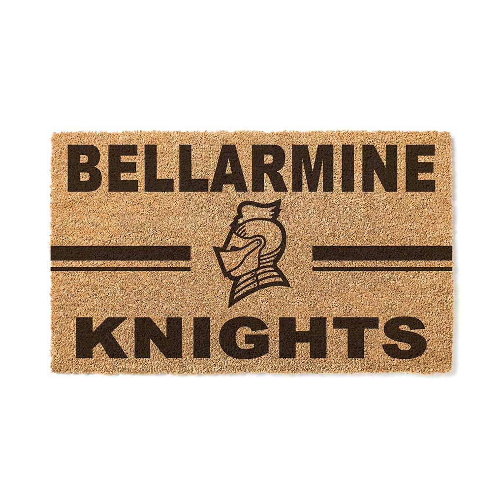 Team Coir Doormat Team Logo Bellarmine University (BEC)