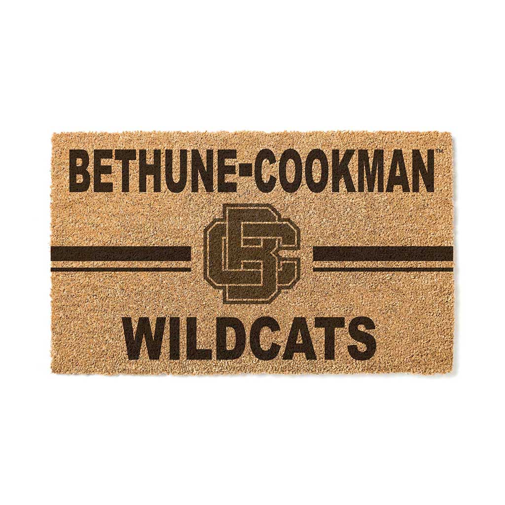 Team Coir Doormat Team Logo Bethune-Cookman Wildcats