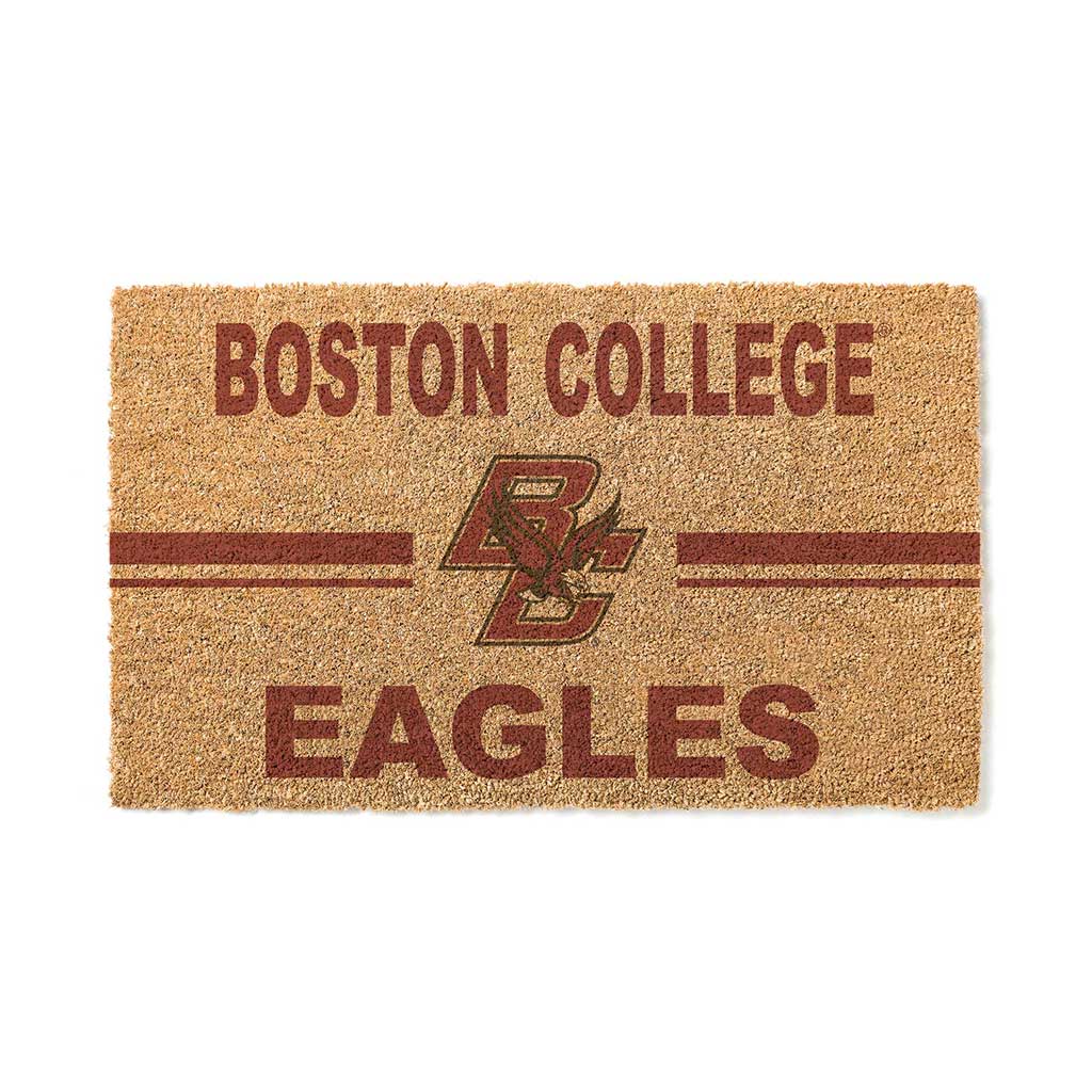 Team Coir Doormat Team Logo Boston College Eagles