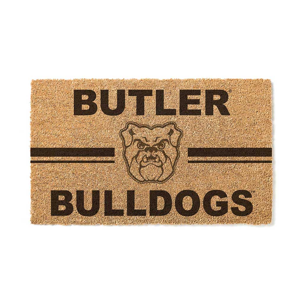 Team Coir Doormat Team Logo Butler Bulldogs