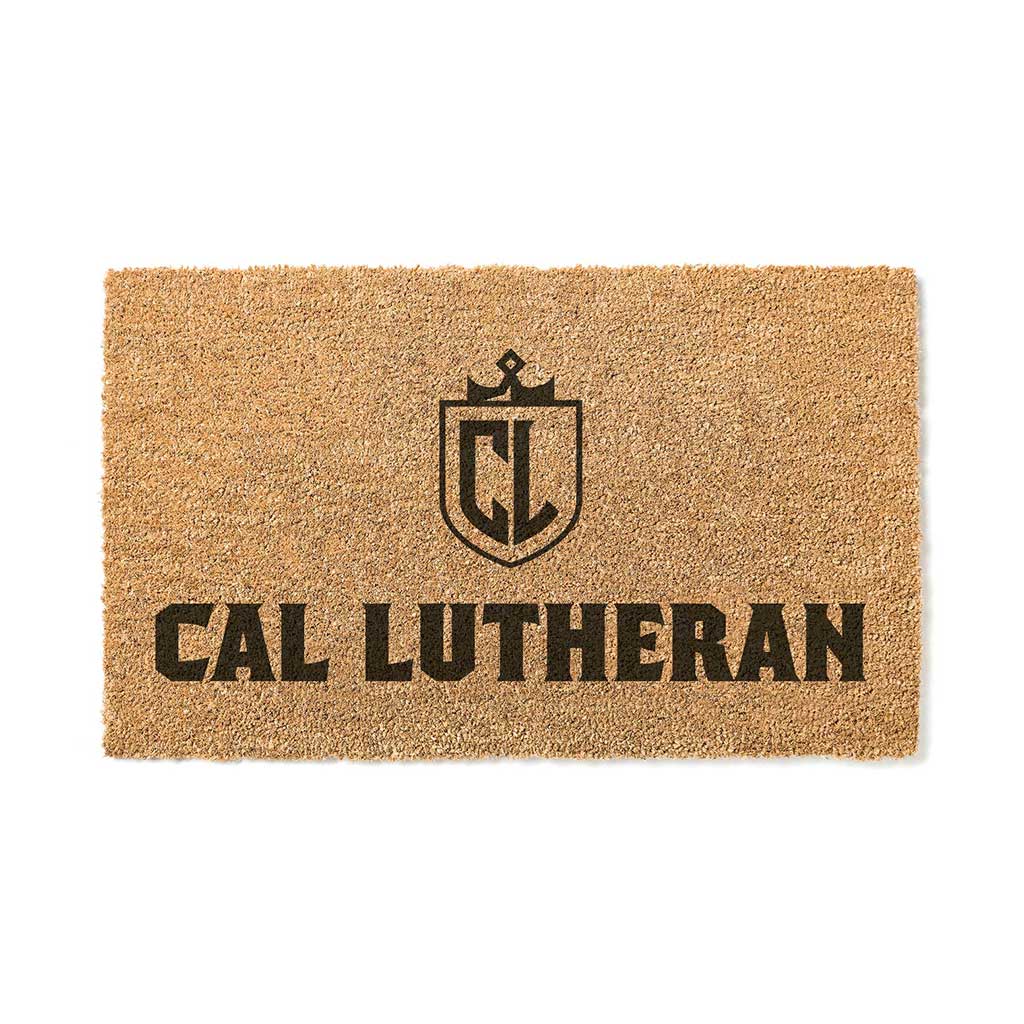 Team Coir Doormat Team Logo California Lutheran Kingsmen