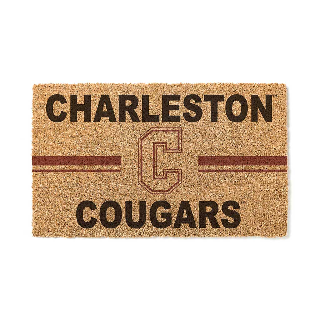 Team Coir Doormat Team Logo Charleston College Cougars