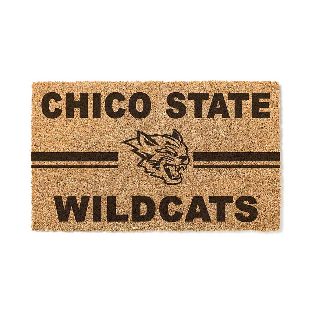 Team Coir Doormat Team Logo California State University - Chico Wildcats