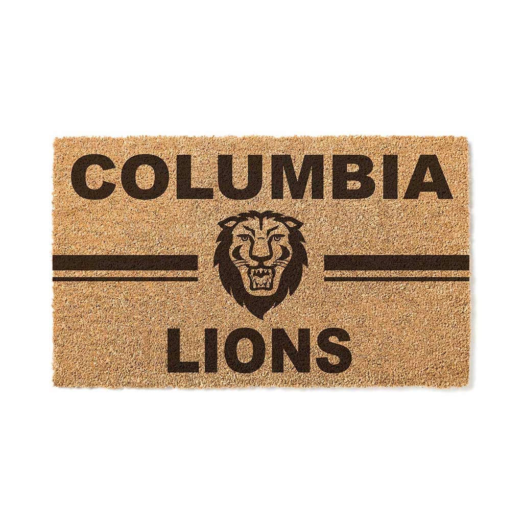 Team Coir Doormat Team Logo Columbia Lions