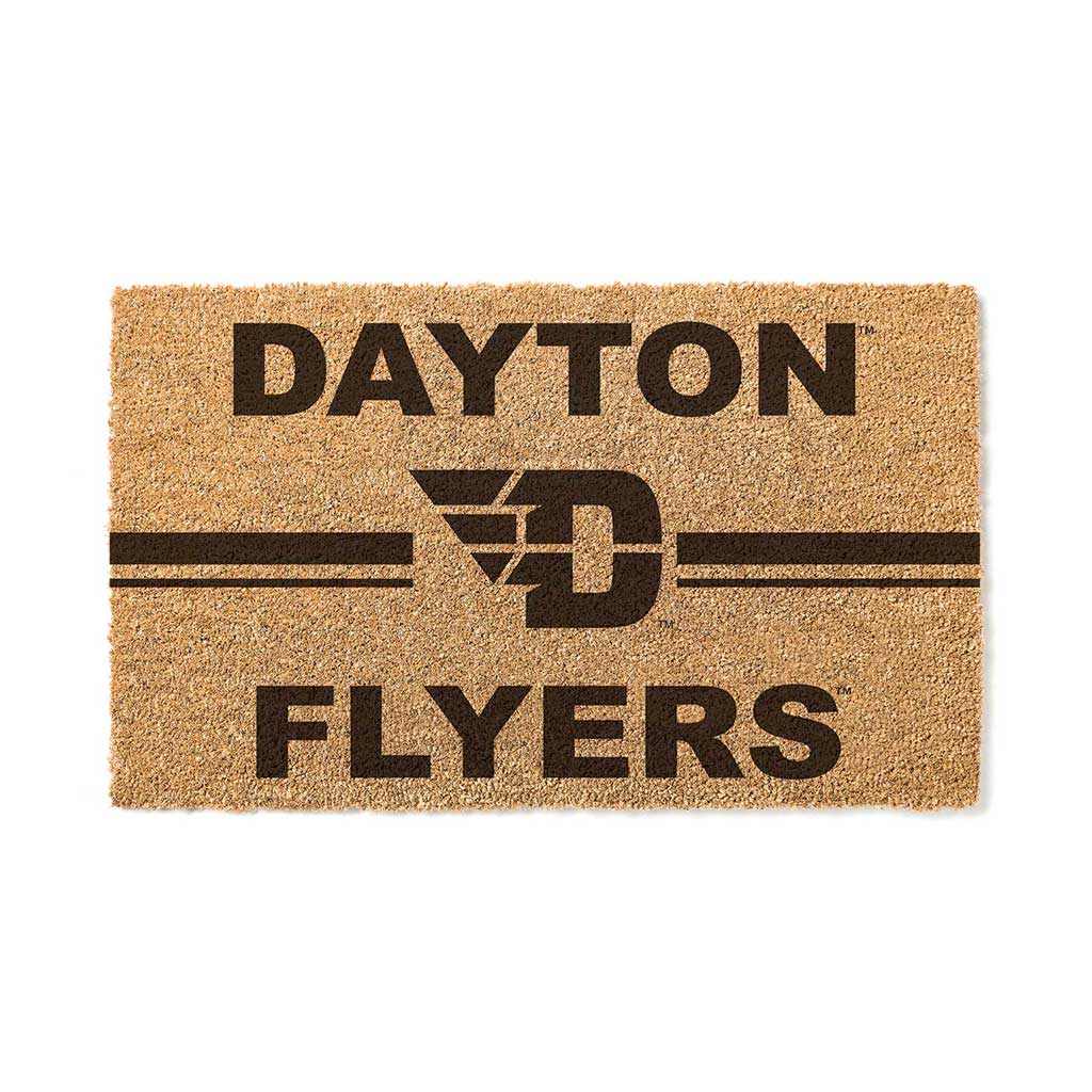 Team Coir Doormat Team Logo Dayton Flyers