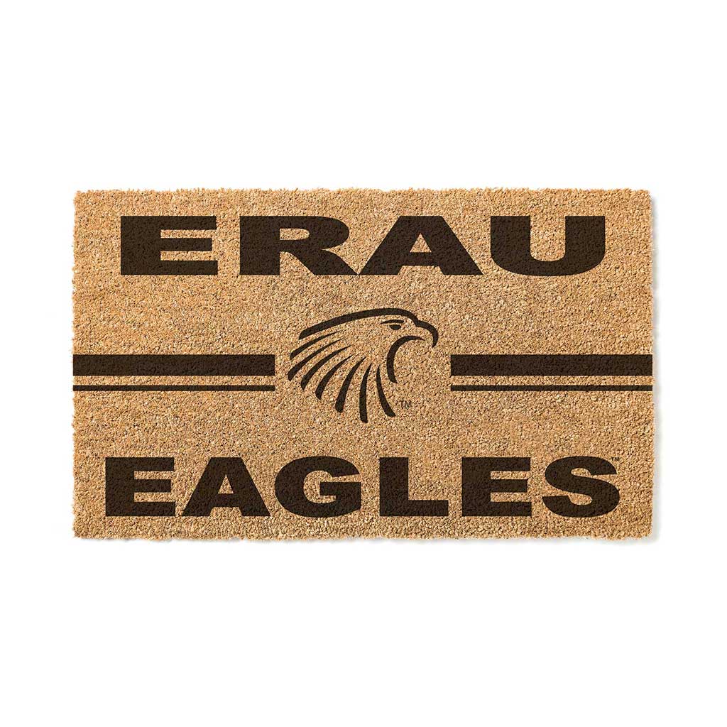 Team Coir Doormat Team Logo Embry-Riddle Aeronautical University Eagles