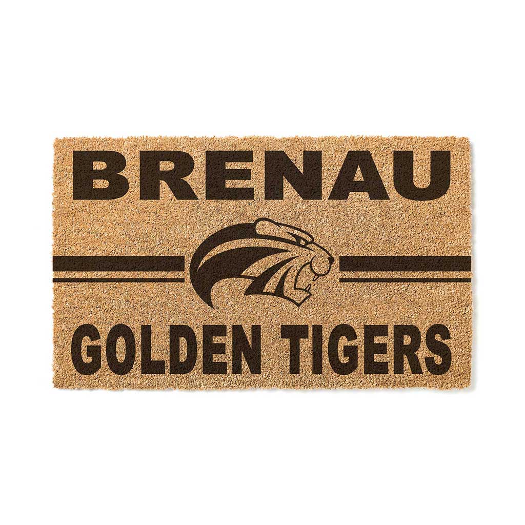 Team Coir Doormat Team Logo Brenau University Golden Tigers