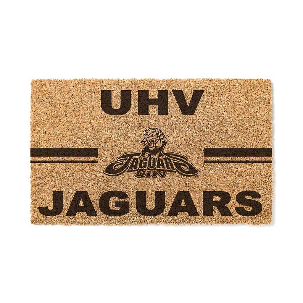 Team Coir Doormat Team Logo University of Houston - Victoria Jaguars