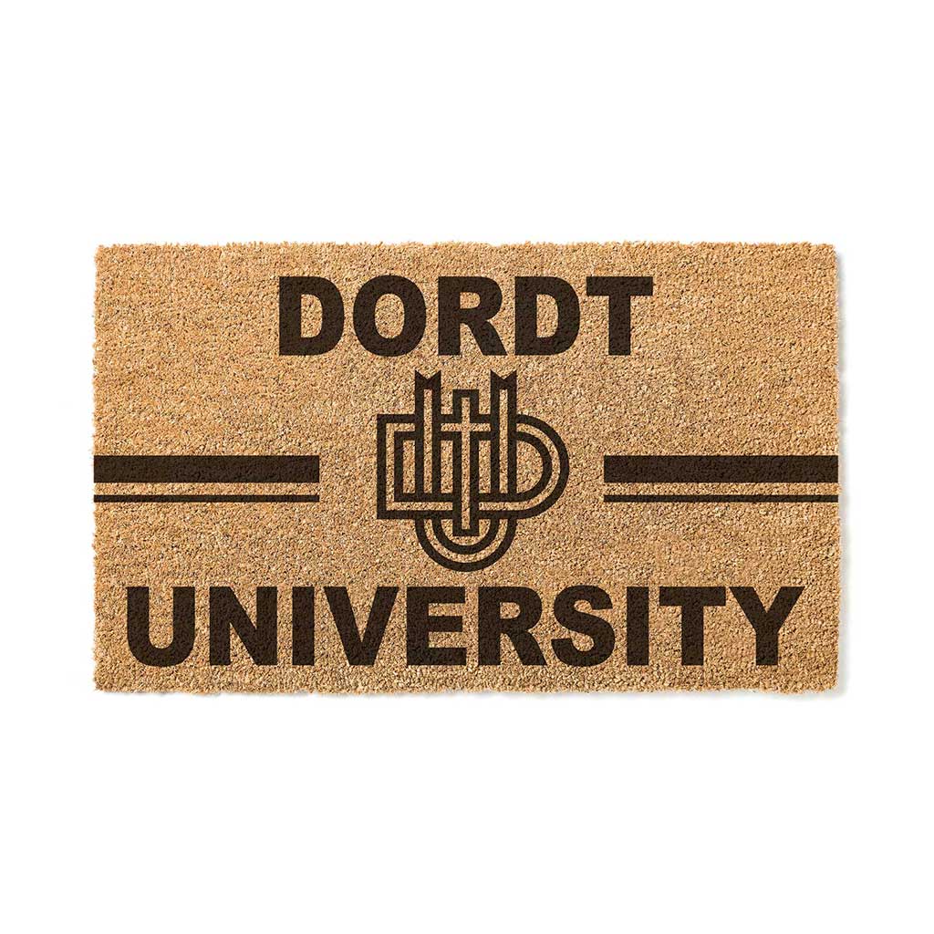 Team Coir Doormat Team Logo Dordt College Defenders