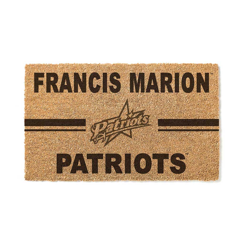 Team Coir Doormat Team Logo Francis Marion Patriots