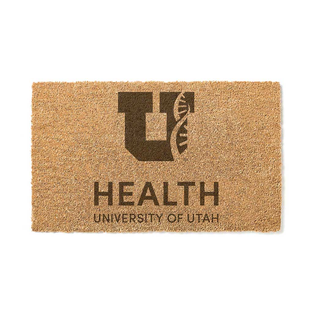 Team Coir Doormat Team Logo University of Utah Health