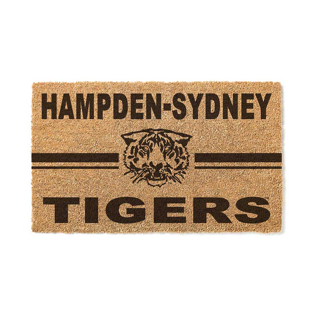 Team Coir Doormat Team Logo Hampden-Sydney College Tigers