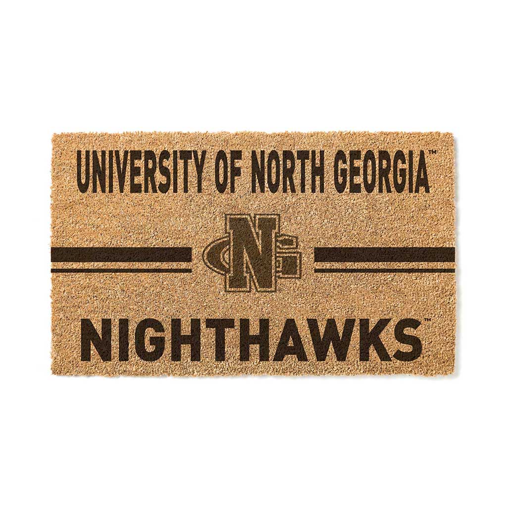 Team Coir Doormat Team Logo The University of North Georgia Nighthawks