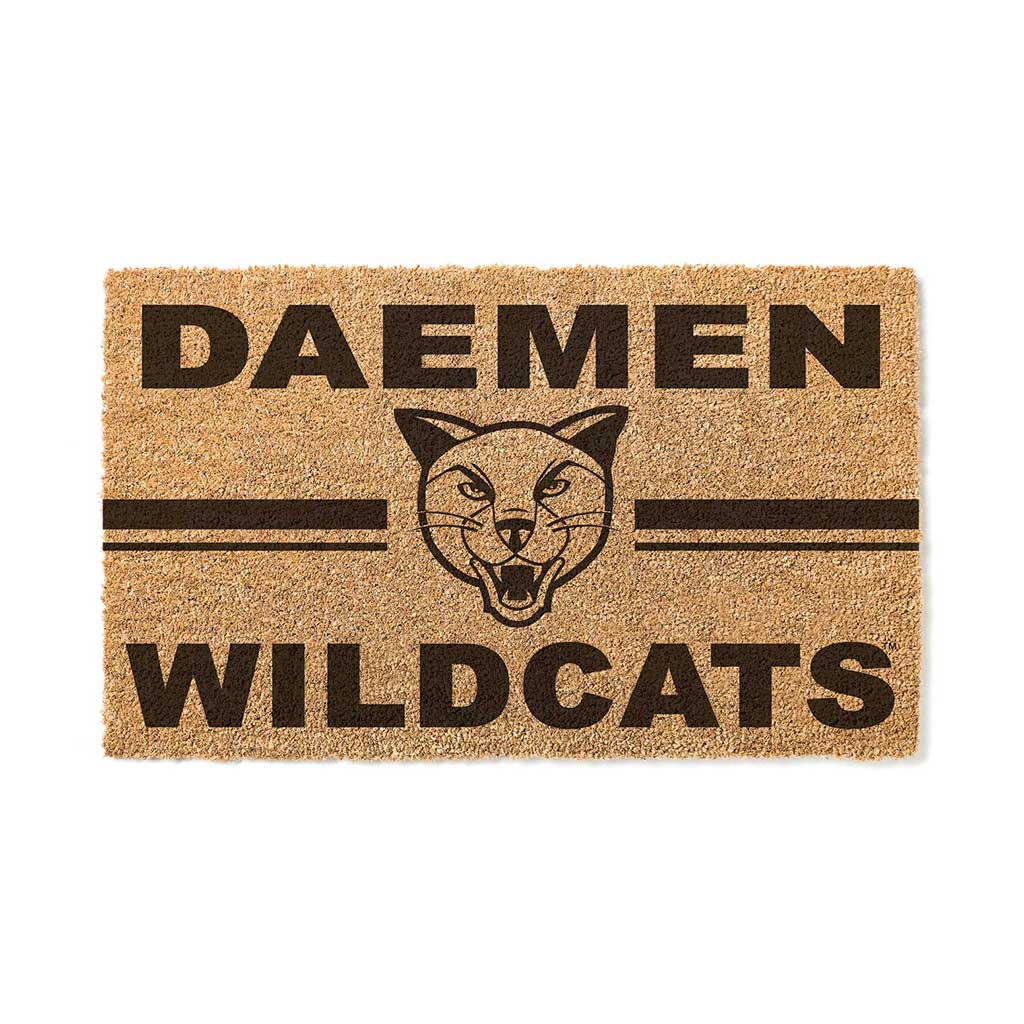 Team Coir Doormat Team Logo Daemen College Wildcats