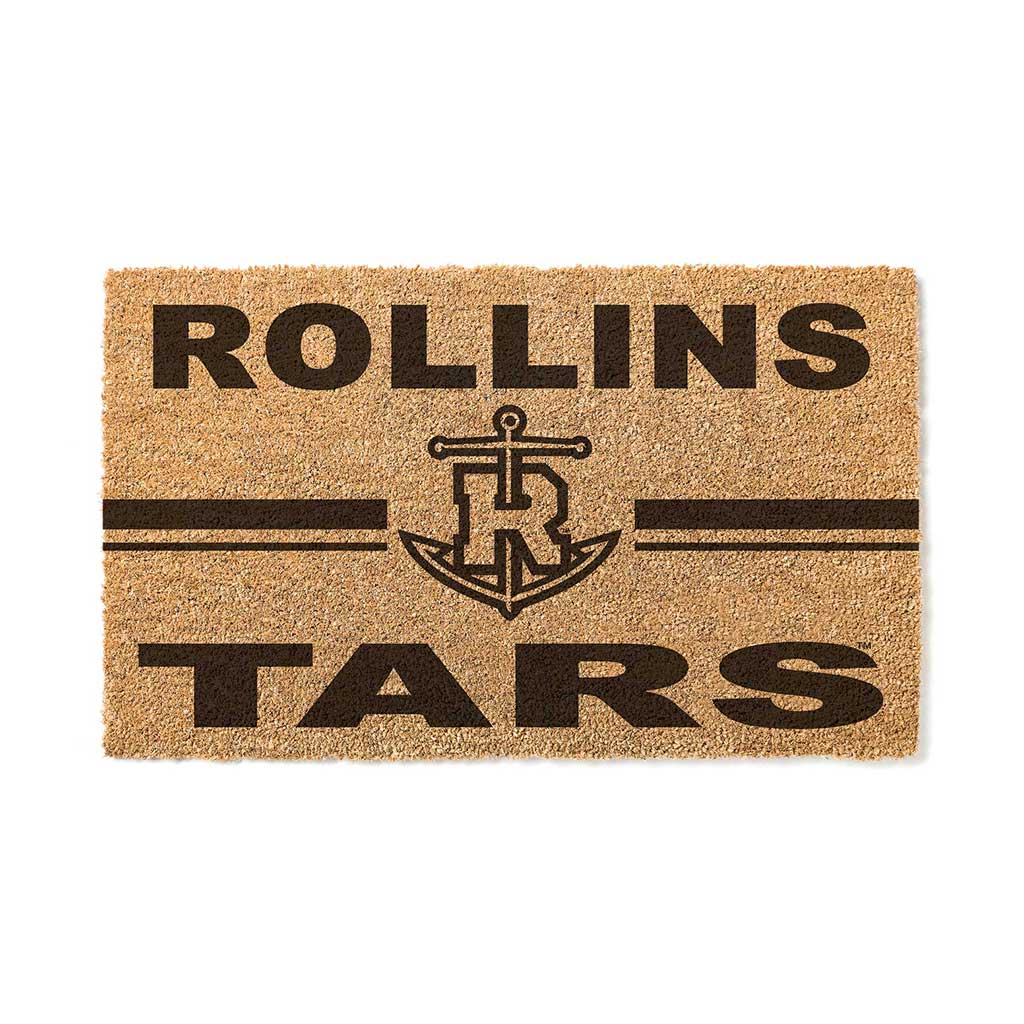 Team Coir Doormat Team Logo Rollins College Tars