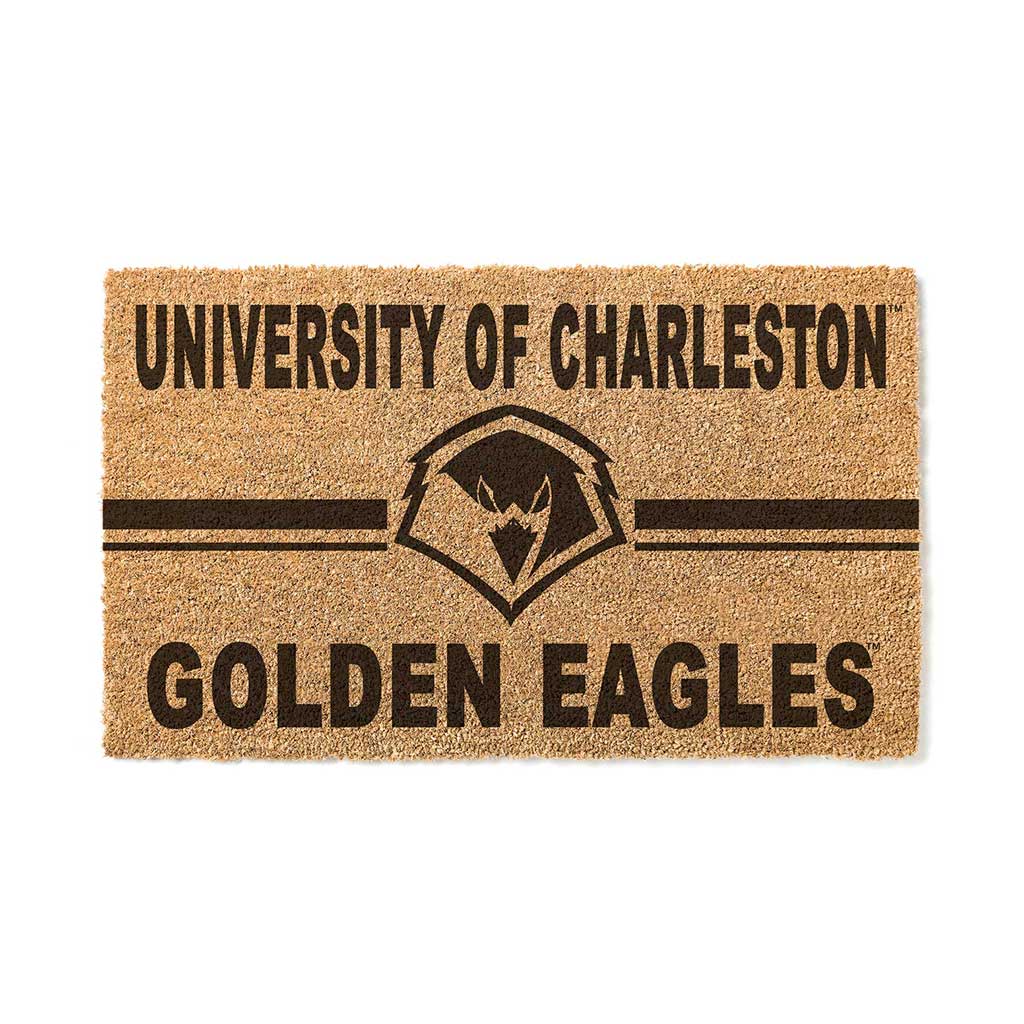 Team Coir Doormat Team Logo University of Charleston Golden Eagles