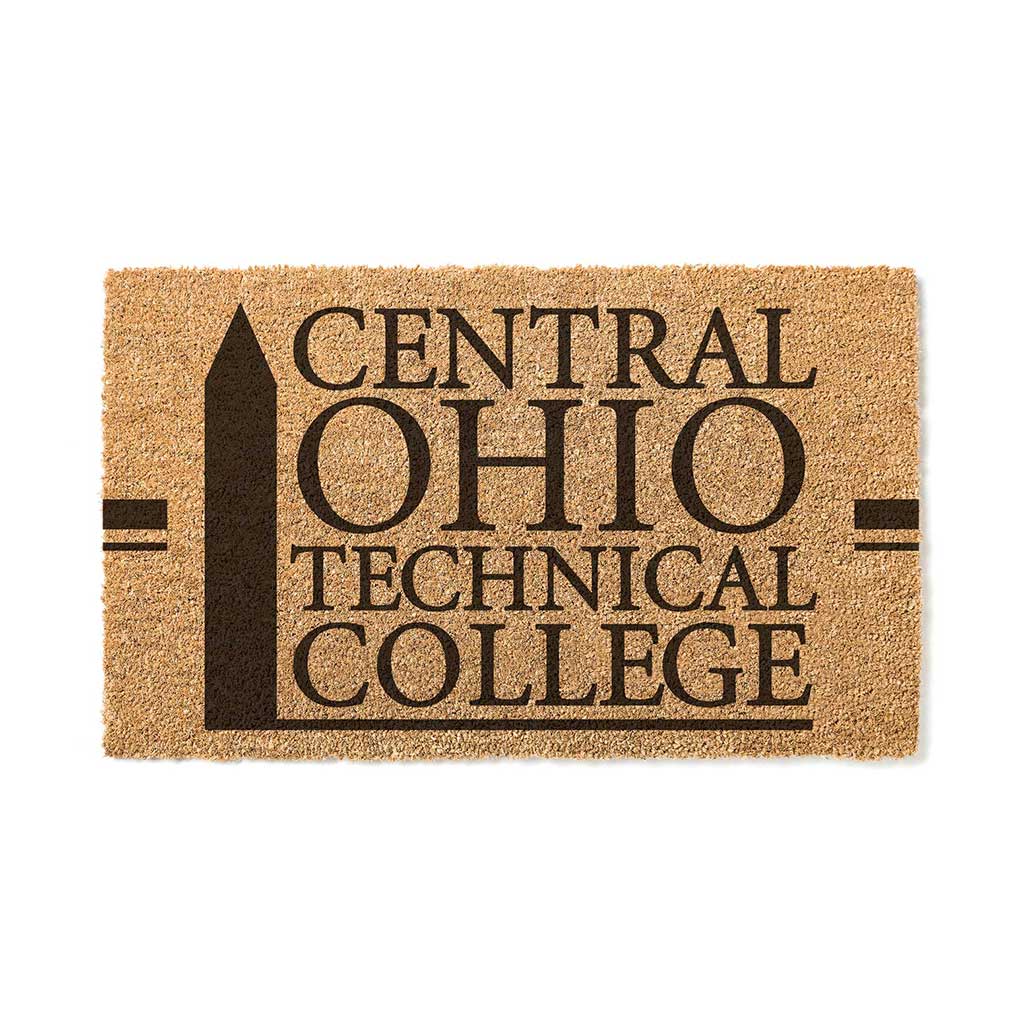 Team Coir Doormat Team Logo Central Ohio Tech