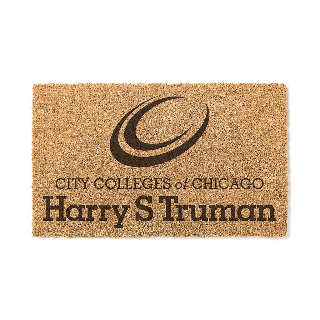 Team Coir Doormat Team Logo Harry S. Truman College Falcons