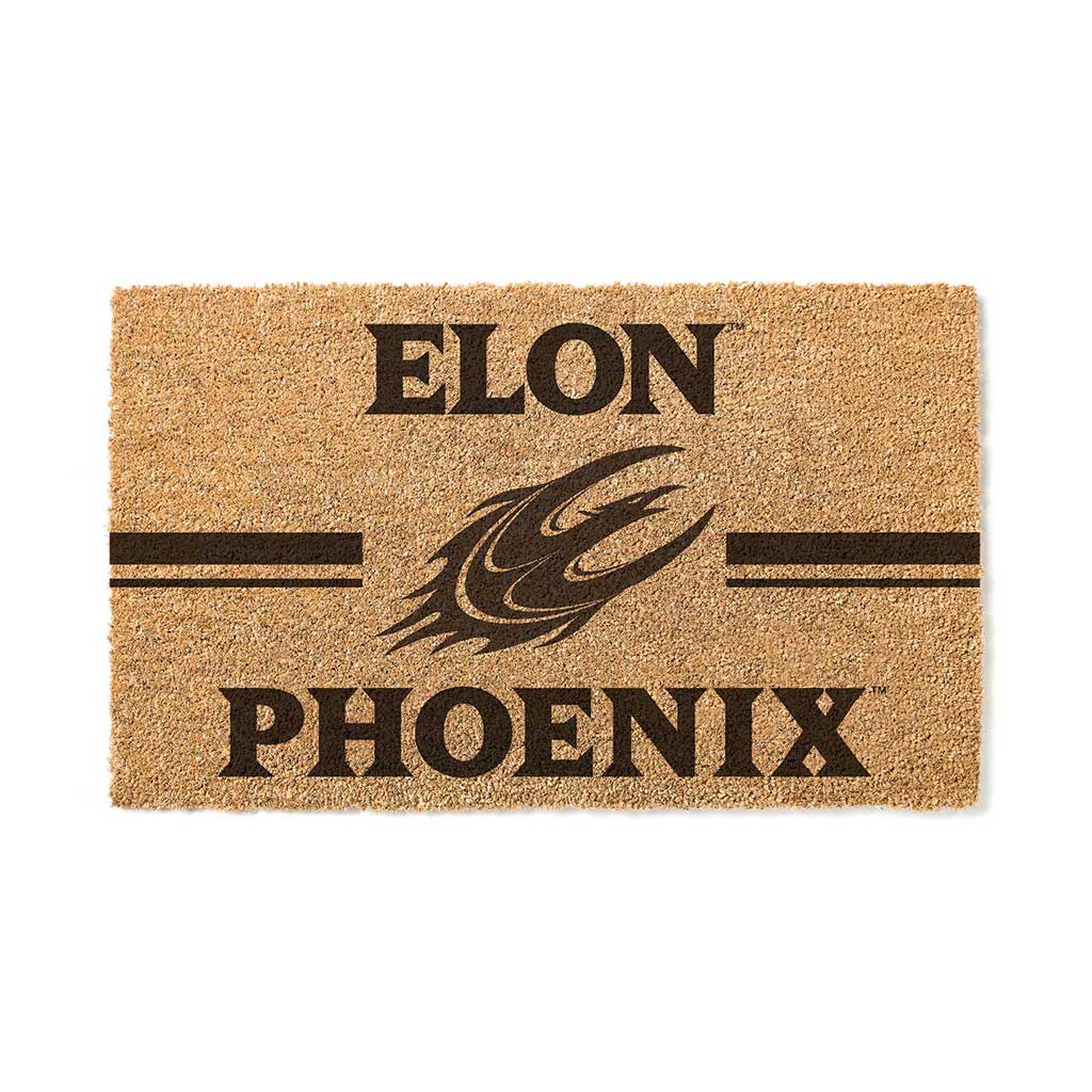 Team Coir Doormat Team Logo Elon Phoenix