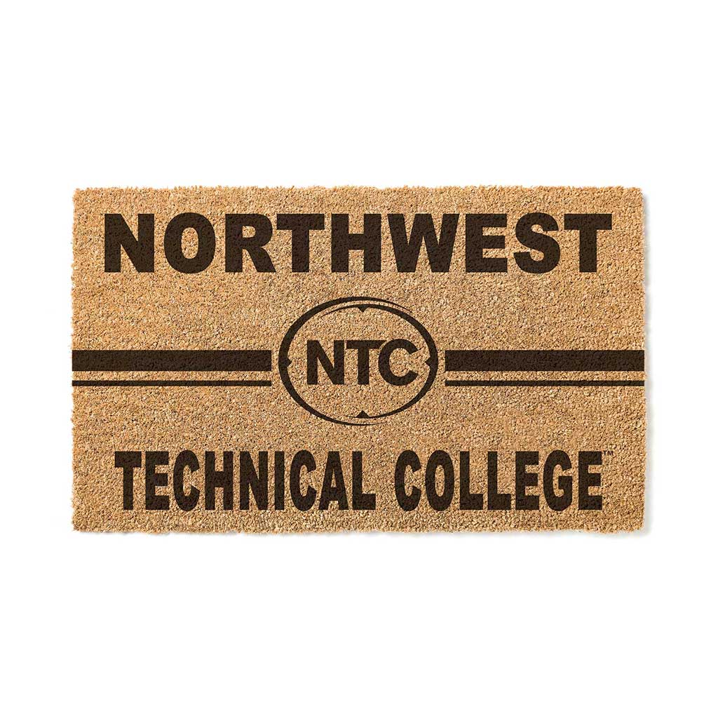 Team Coir Doormat Team Logo Northwest Technical College