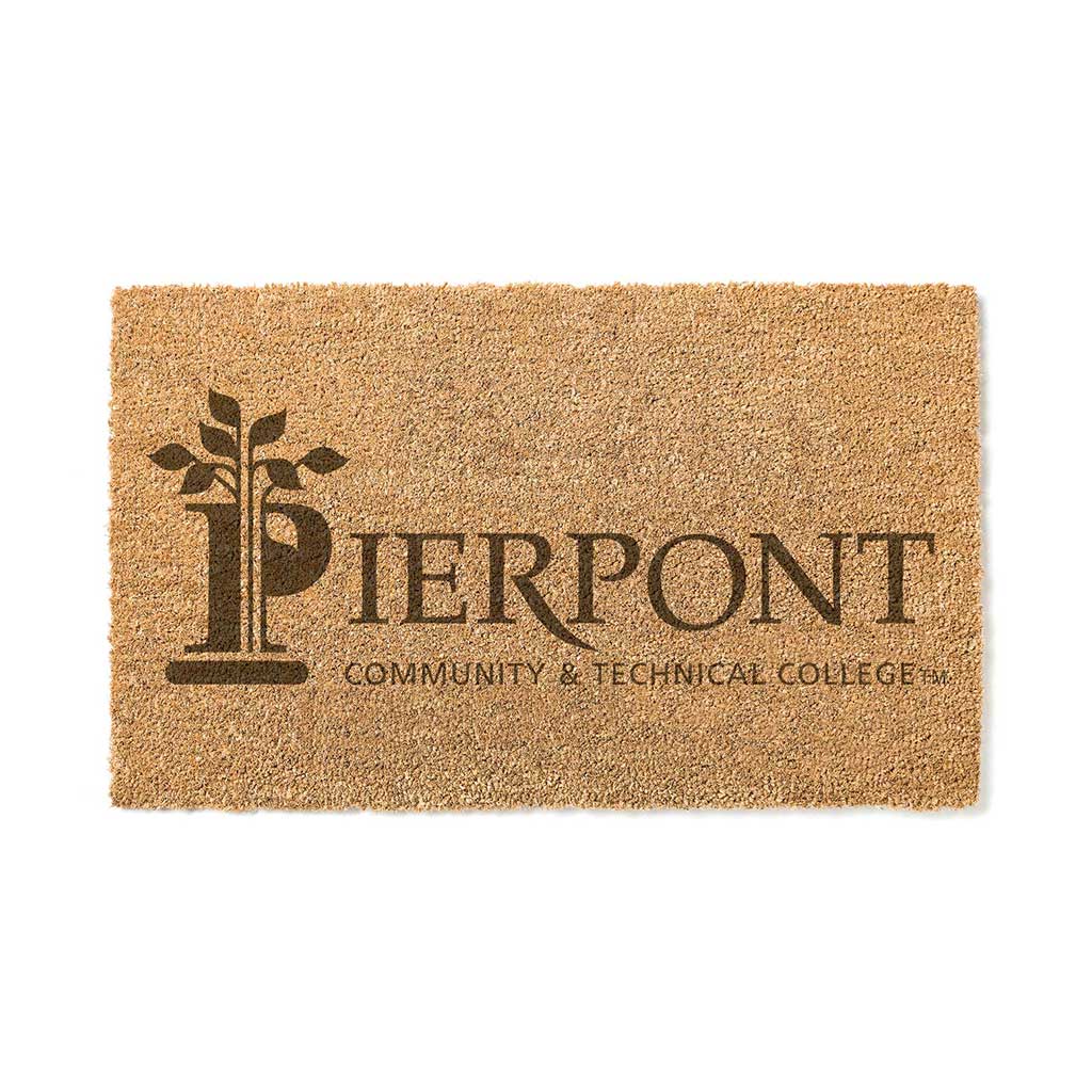 Team Coir Doormat Team Logo Pierpont Community & Technical College