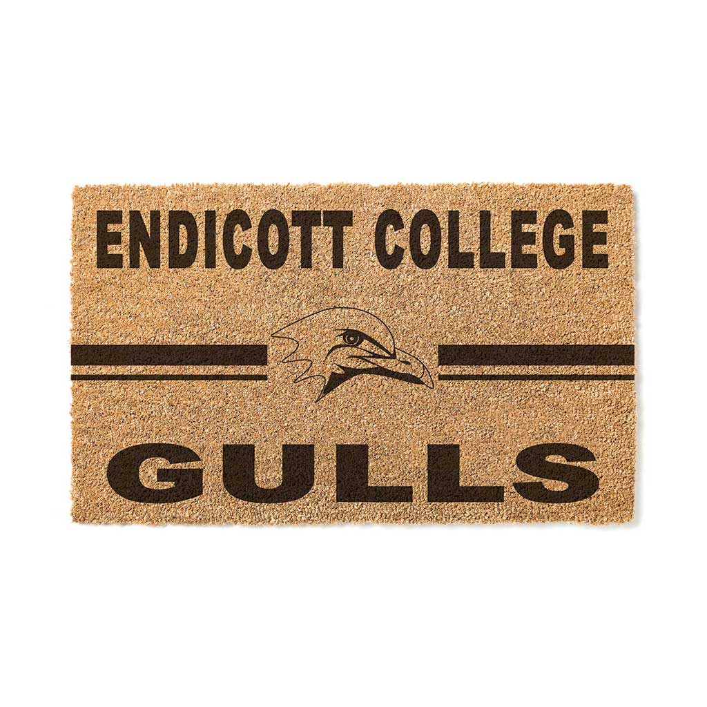 Team Coir Doormat Team Logo Endicott College Gulls