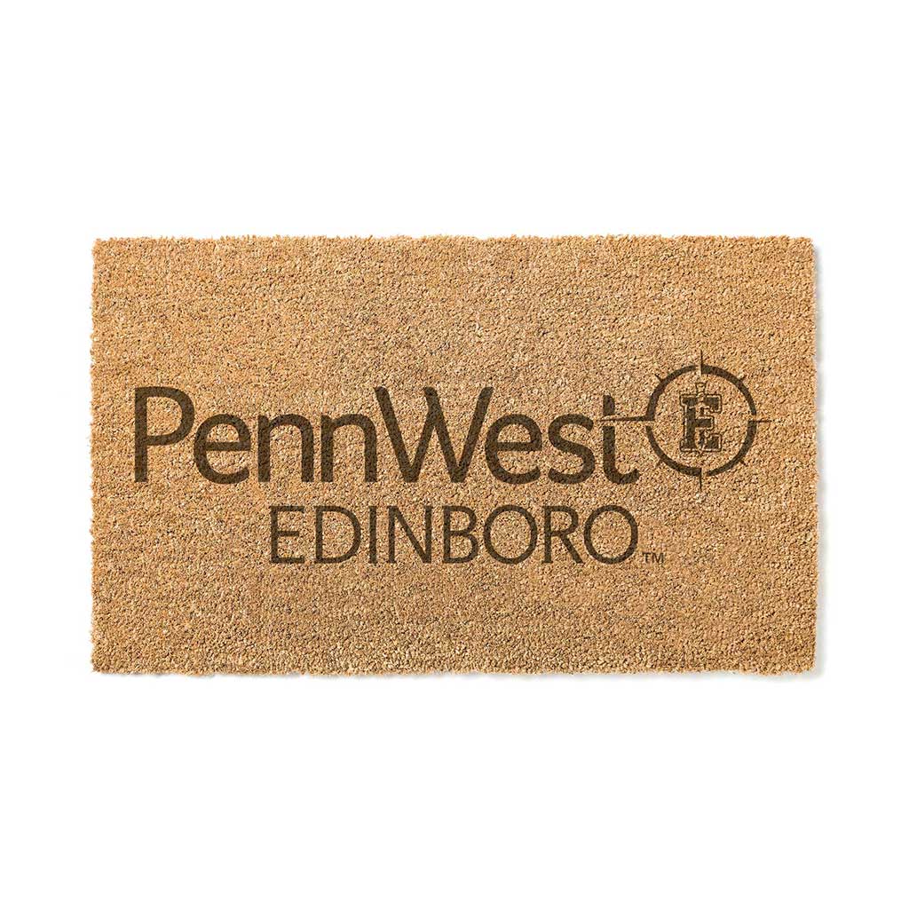 Team Coir Doormat Team Logo PennWest Edinboro Fighting Scots