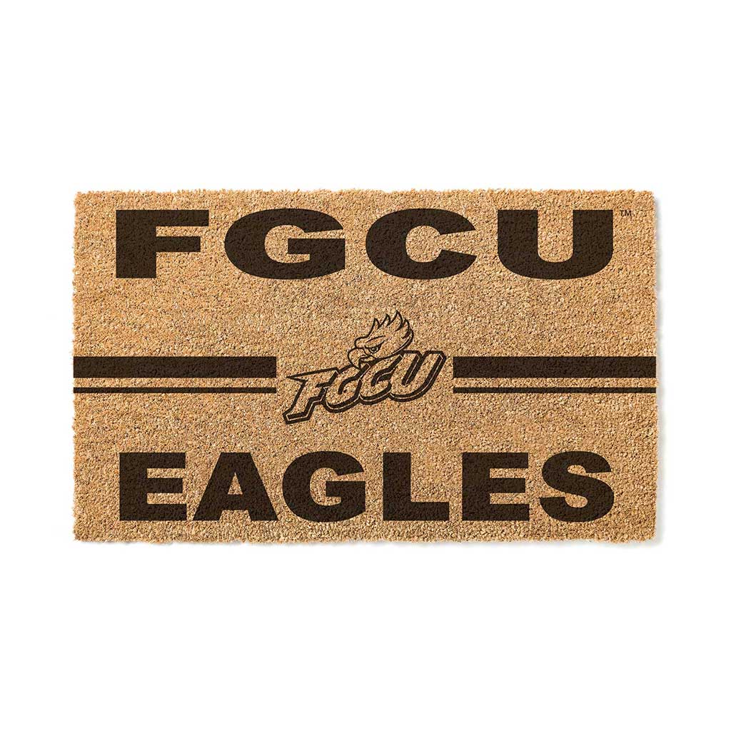 Team Coir Doormat Team Logo Florida Gulf Coast Eagles