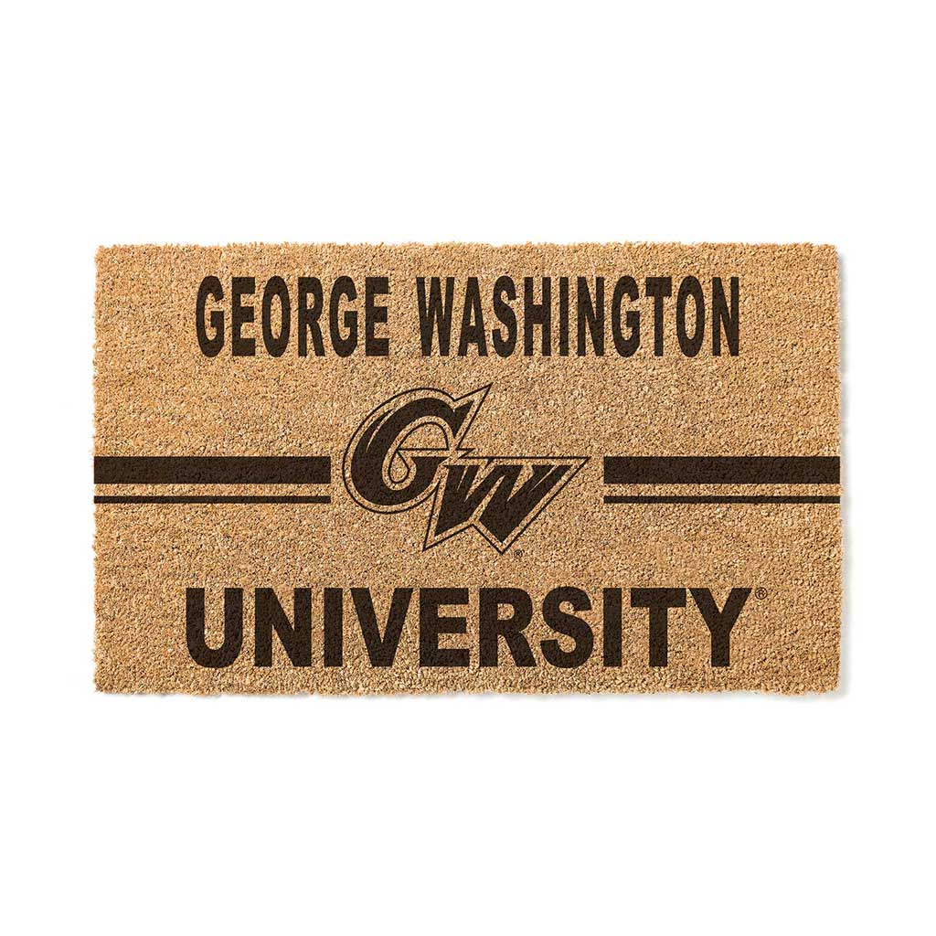 Team Coir Doormat Team Logo George Washington Univ Colonials