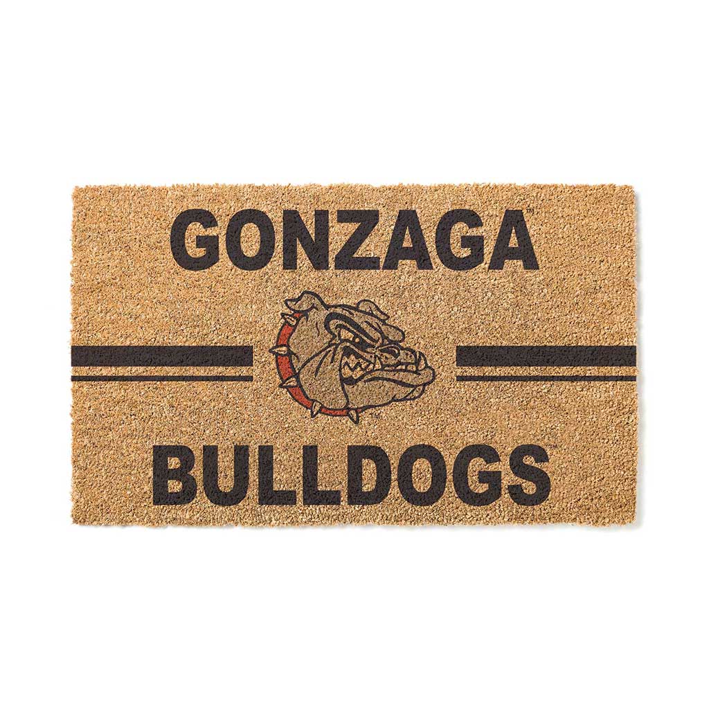 Team Coir Doormat Team Logo Gonzaga Bulldogs