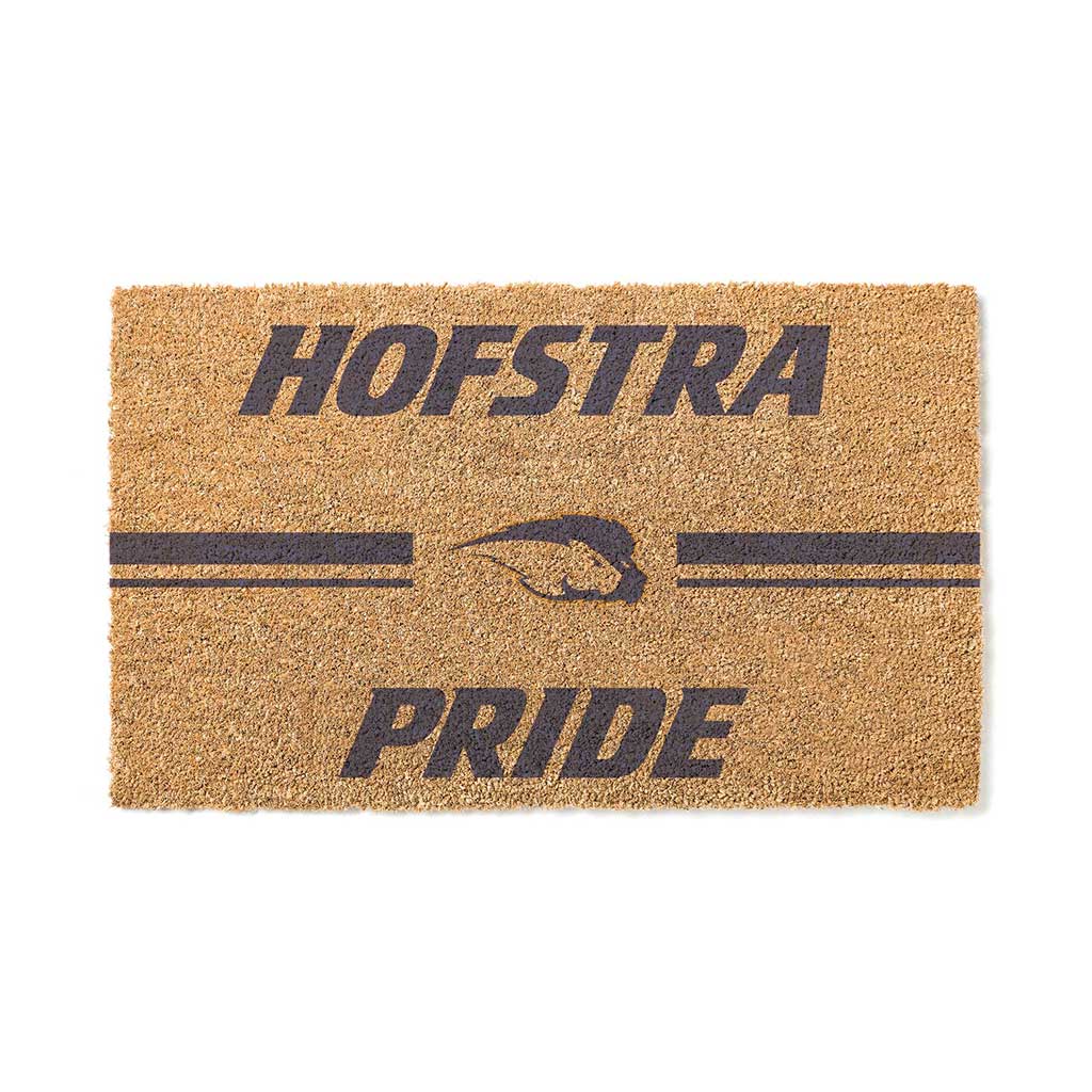 Team Coir Doormat Team Logo Hofstra Pride