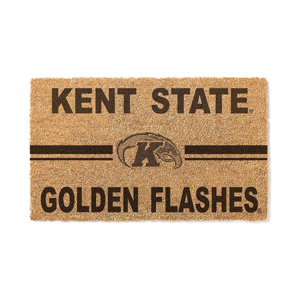 Team Coir Doormat Team Logo Kent State Golden Flashes