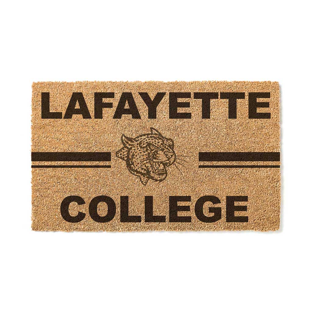 Team Coir Doormat Team Logo Lafayette College Leopards