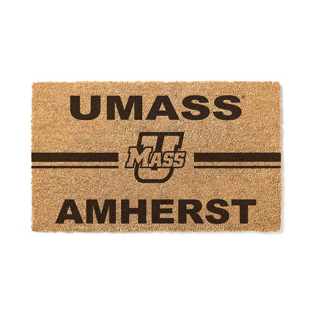 Team Coir Doormat Team Logo Massachusetts (UMASS-Amherst) Minutemen