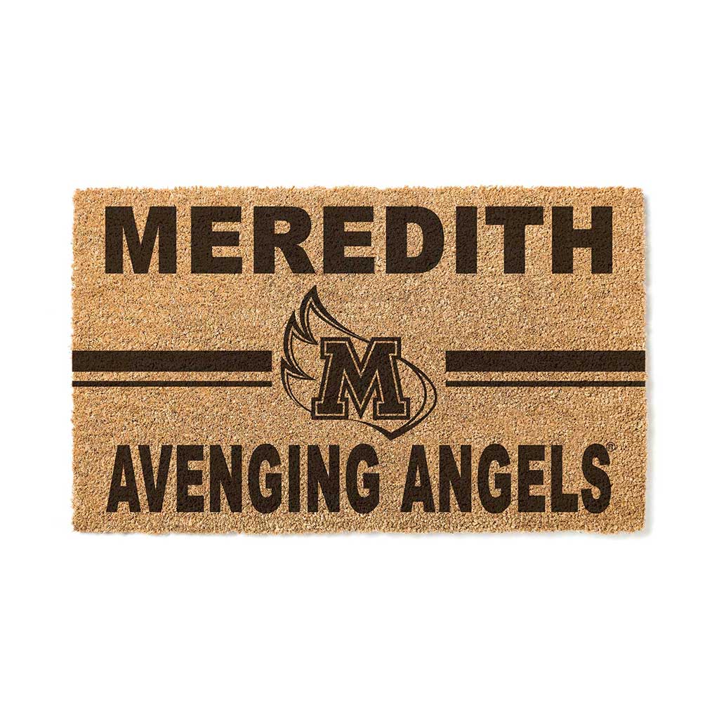 Team Coir Doormat Team Logo Meredith College Avenging Angels