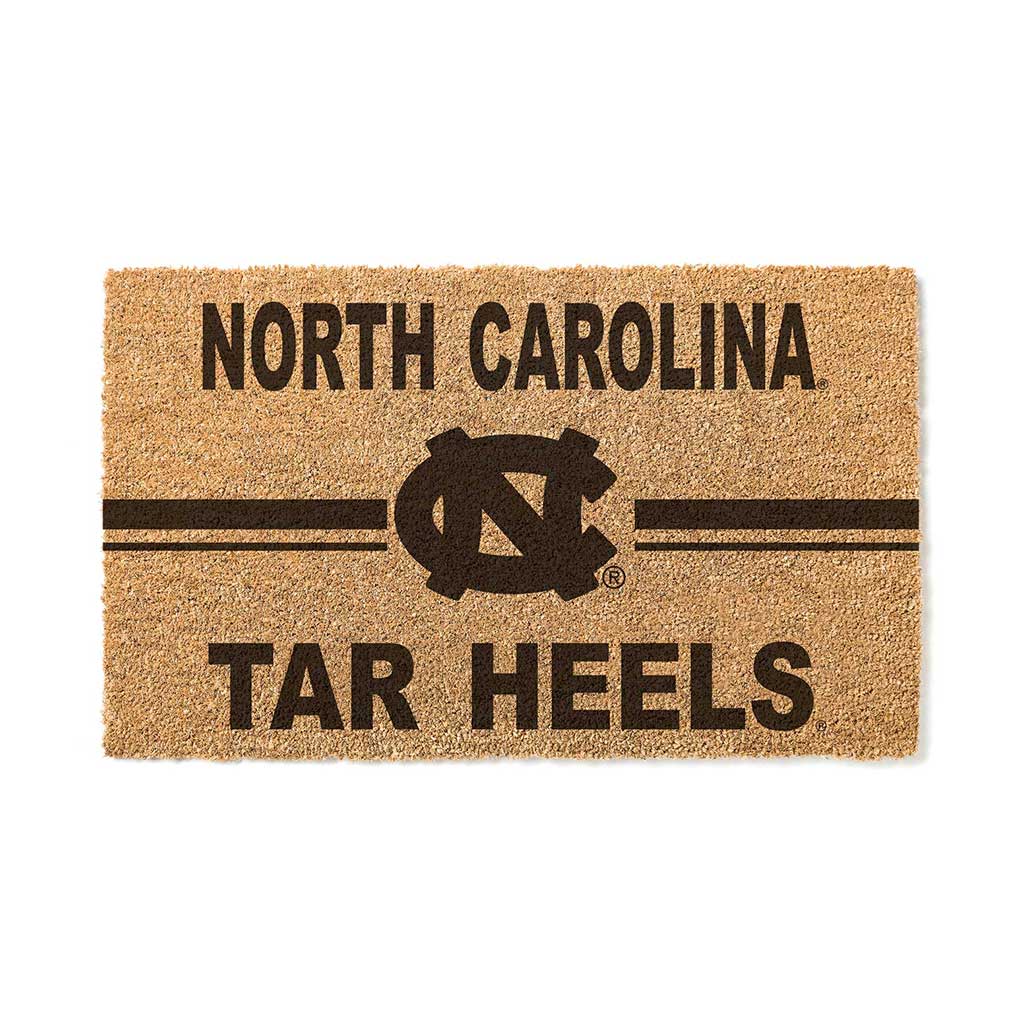 Team Coir Doormat Team Logo North Carolina (Chapel Hill) Tar Heels