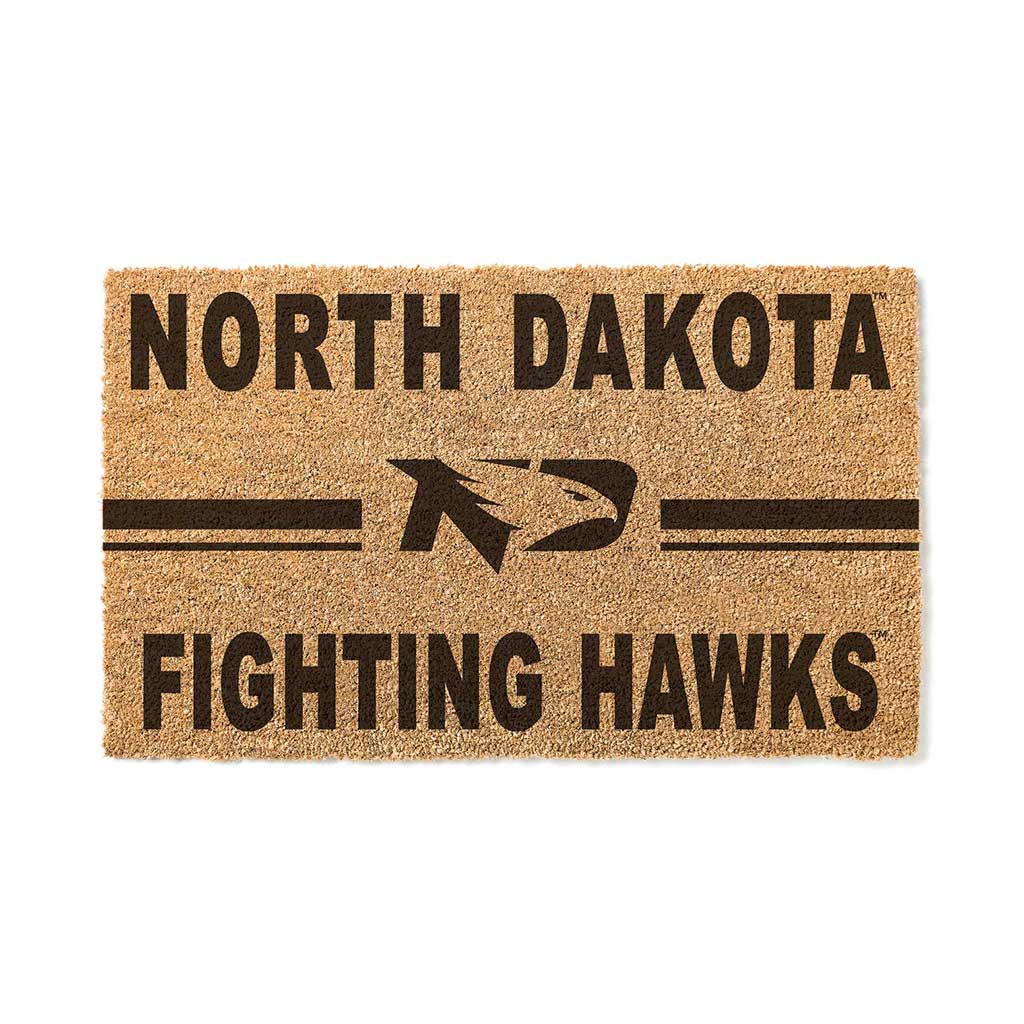 Team Coir Doormat Team Logo North Dakota Fighting Hawks