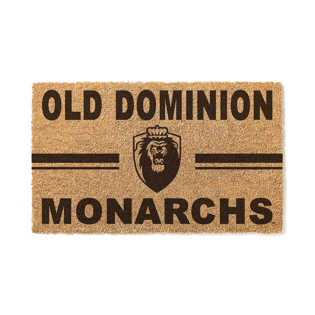 Team Coir Doormat Team Logo Old Dominion Monarchs