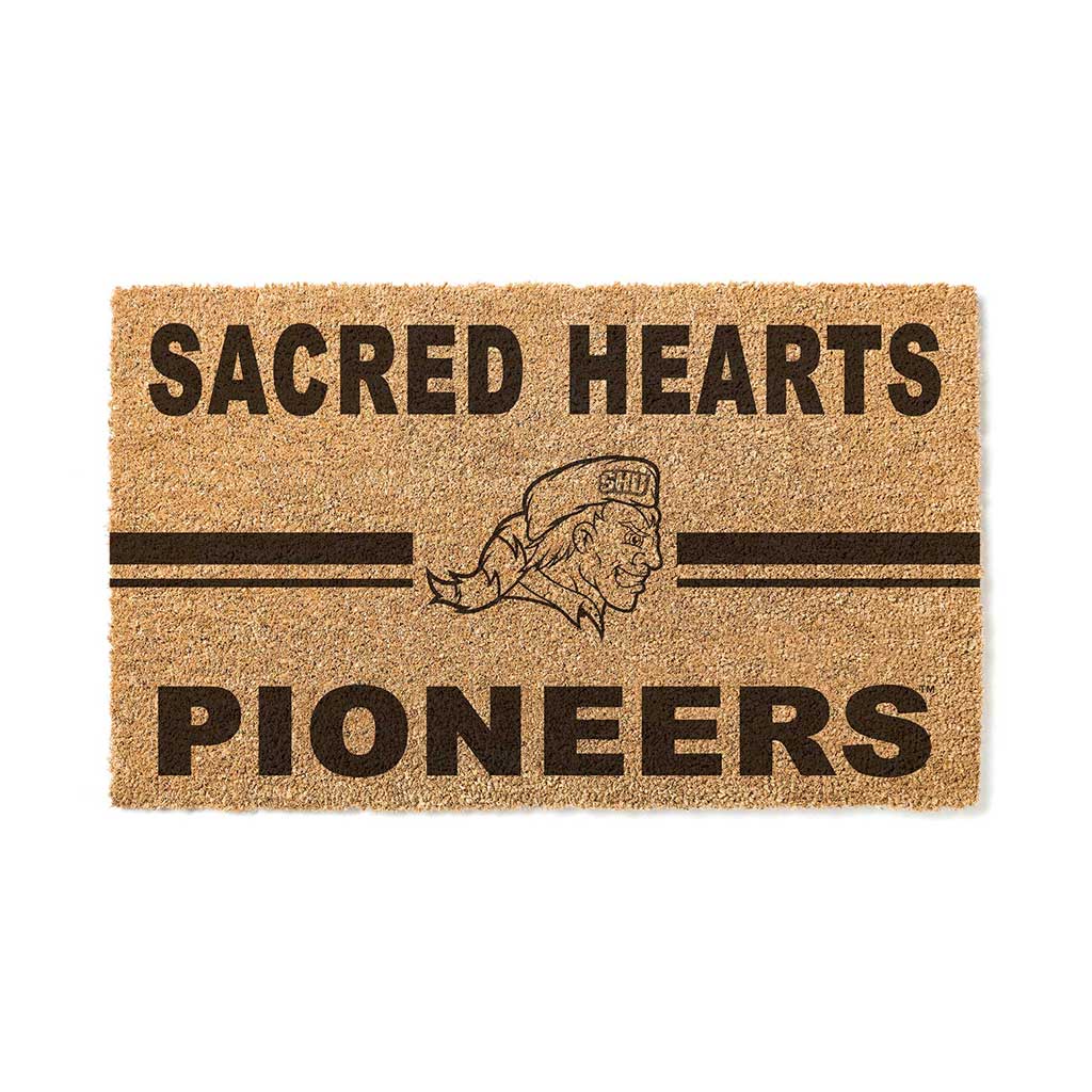 Team Coir Doormat Team Logo Sacred Heart Pioneers