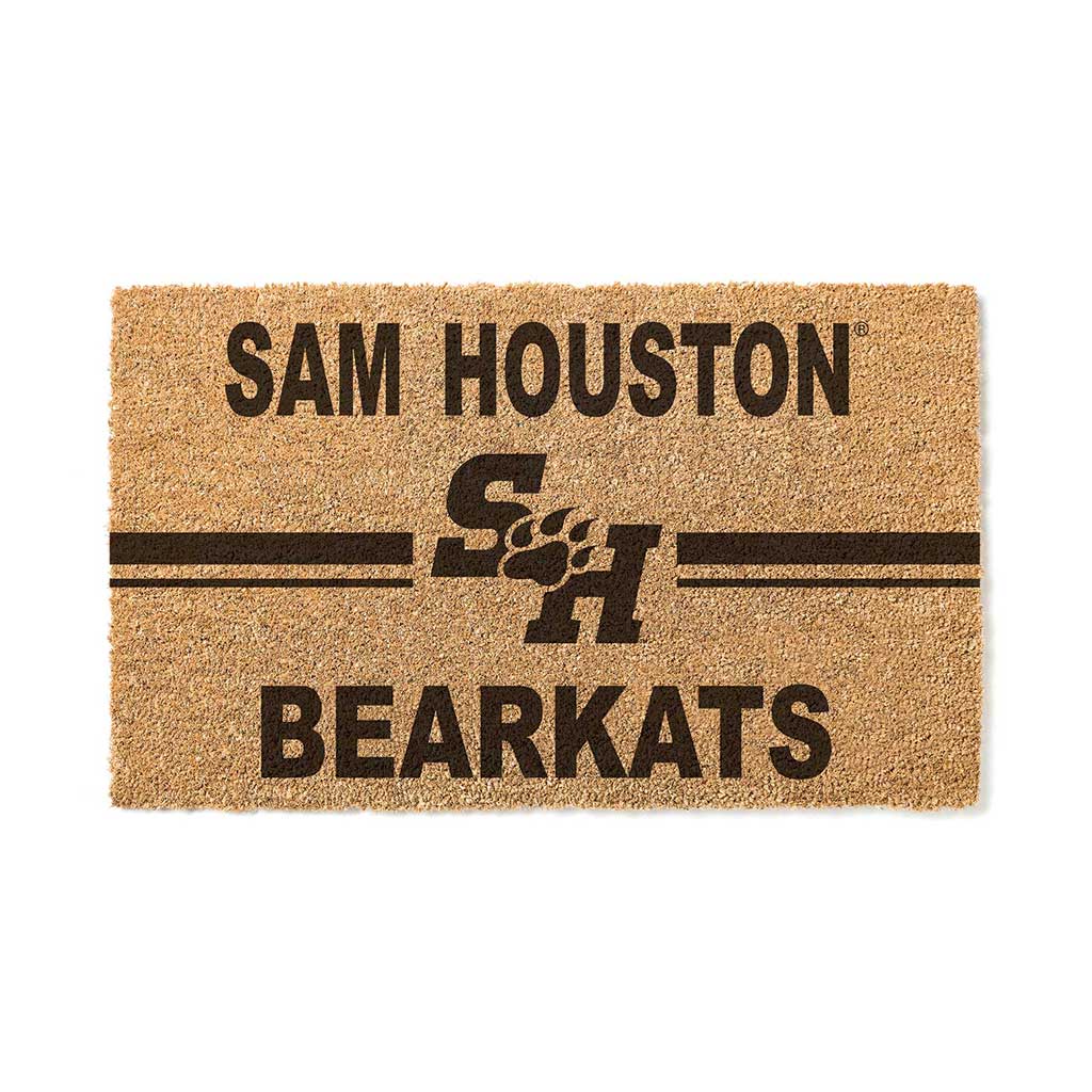 Team Coir Doormat Team Logo Sam Houston State Bearkats