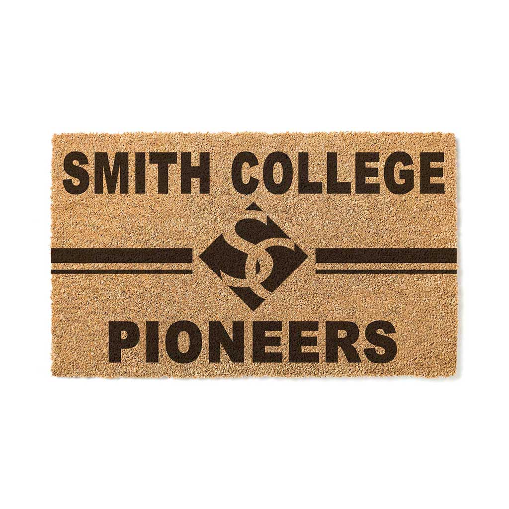 Team Coir Doormat Team Logo Smith College Pioneers