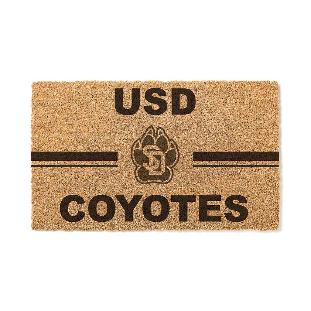 Team Coir Doormat Team Logo South Dakota Coyotes