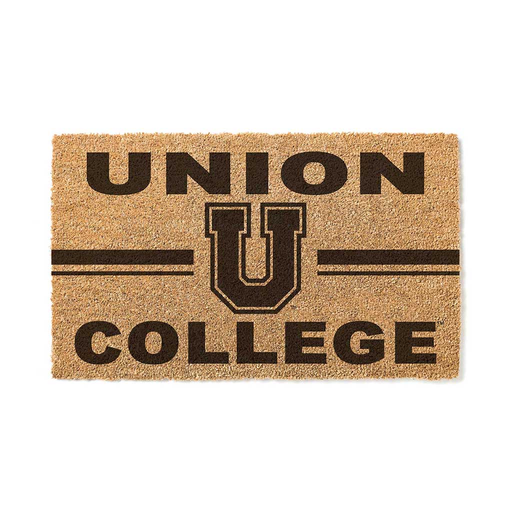 Team Coir Doormat Team Logo Union College