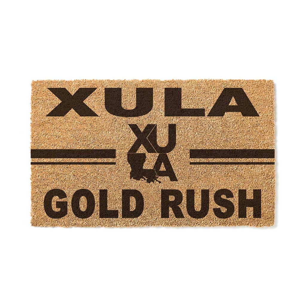 Team Coir Doormat Team Logo Xavier New Orleans Gold Rush