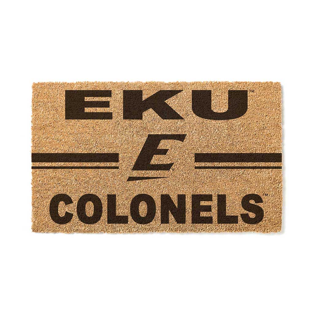 Team Coir Doormat Team Logo Eastern Kentucky University Colonels